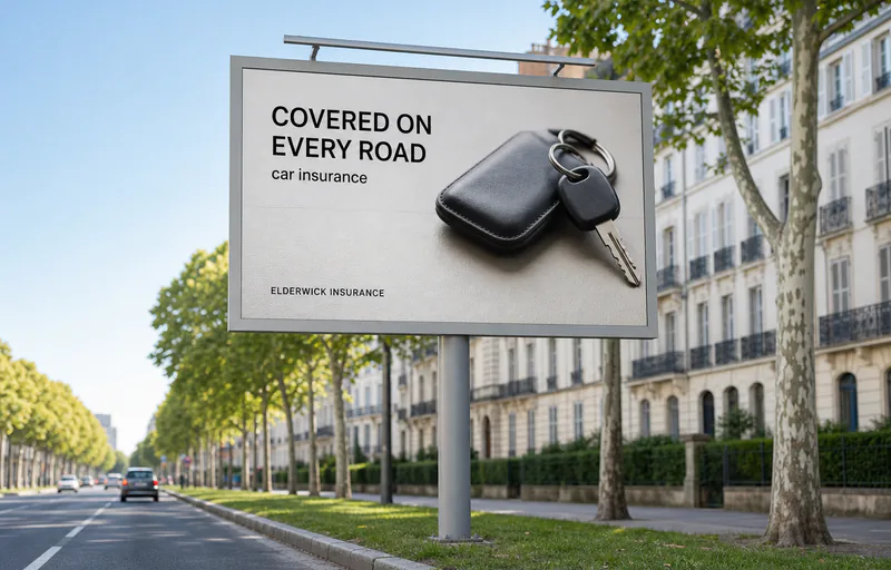 Billboards: an example of the structure in the street